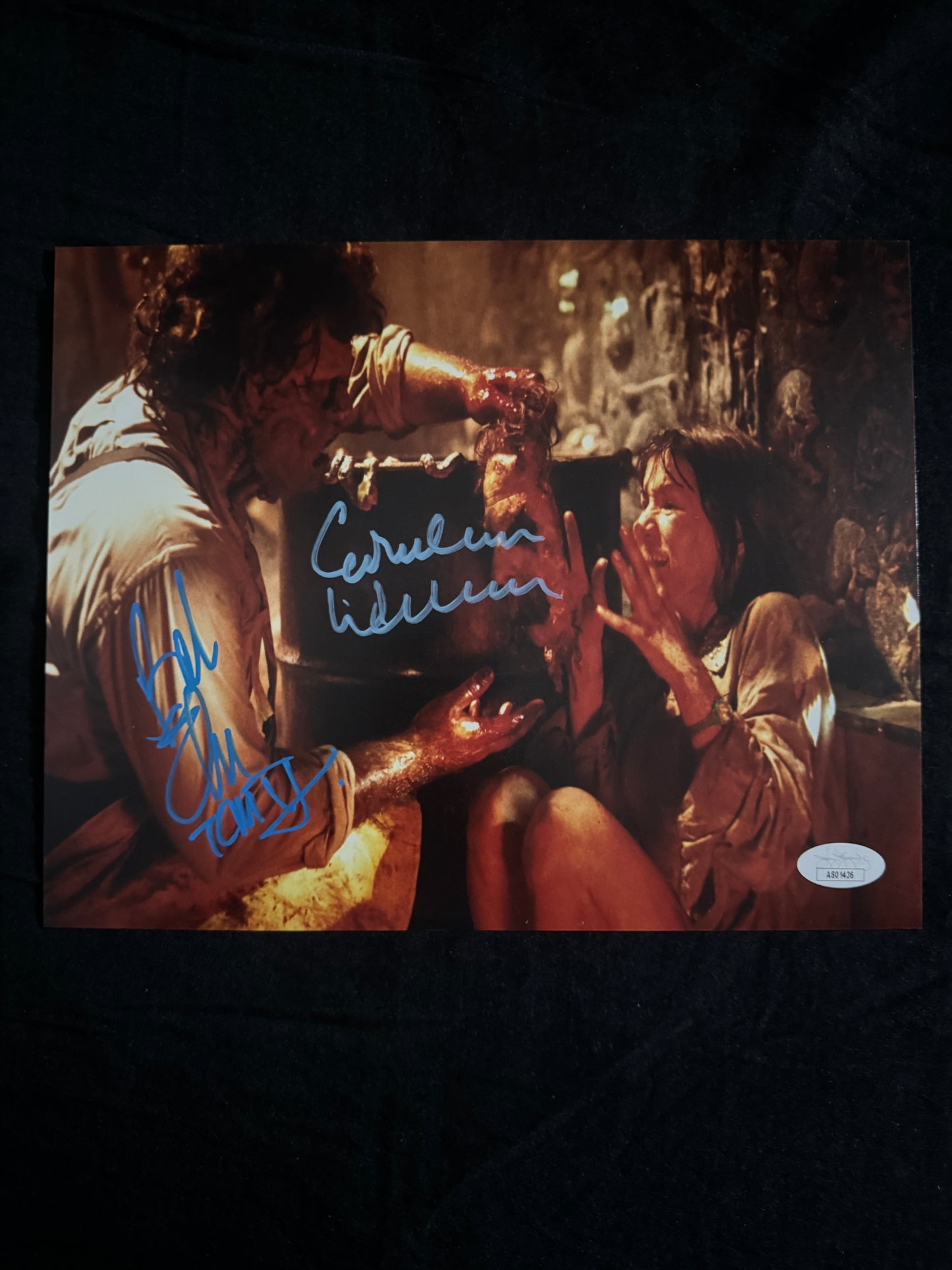 Caroline Williams & Bob Elmore signed  8X10 photo W/ JSA COA