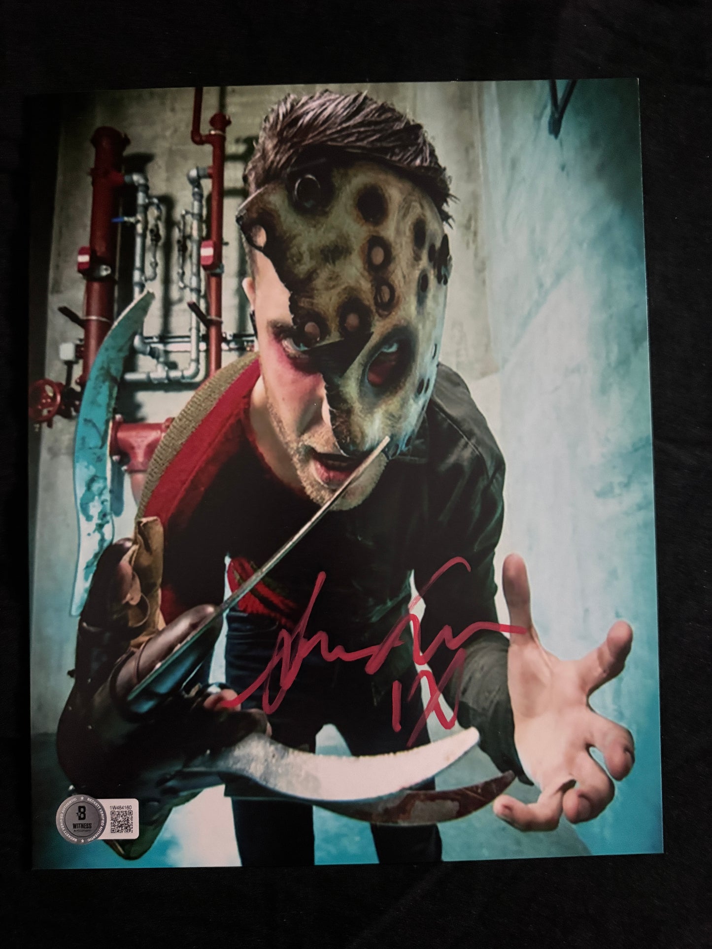 Spencer Charnas signed  8X10 photo W/ Beckett COA