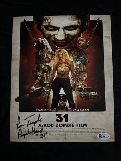 Lew Temple signed  8X10 photo W/ Beckett COA