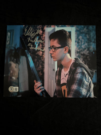 Elliott Fullam signed  8X10 photo W/ Beckett COA