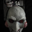Tobin Bell signed Plastic Mask W/ Beckett COA