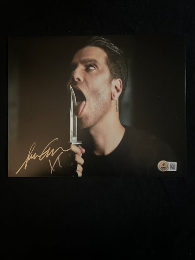 Spencer Charnas signed Ice Nine Kills 8X10 photo W/ Beckett Witnessed COA