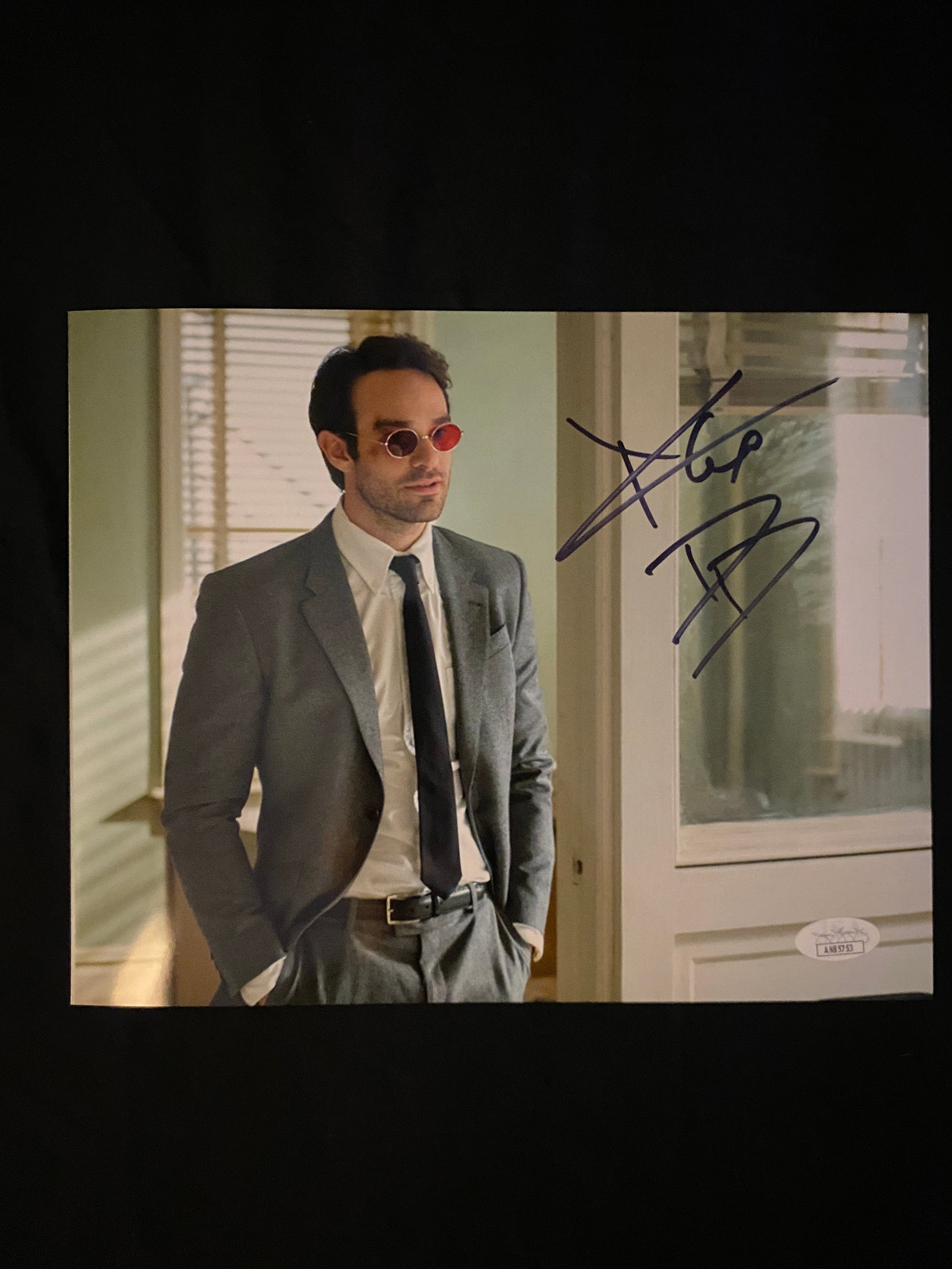 Charlie Cox signed Daredevil 8x10 photo W/ JSA COA