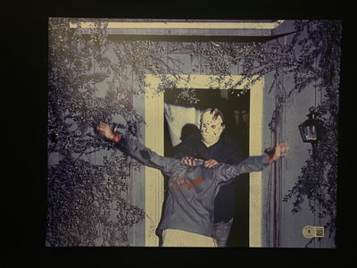 Ted White signed Friday the 13th: The Final Chapter 11X14 Photo W/ Beckett Witnessed COA