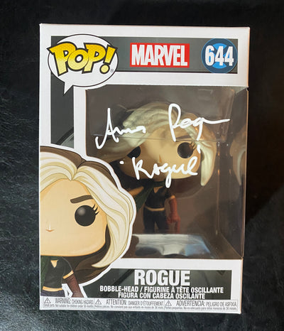 Anna Paquin Signed Rogue Funko Pop W/ Beckett Witnessed COA