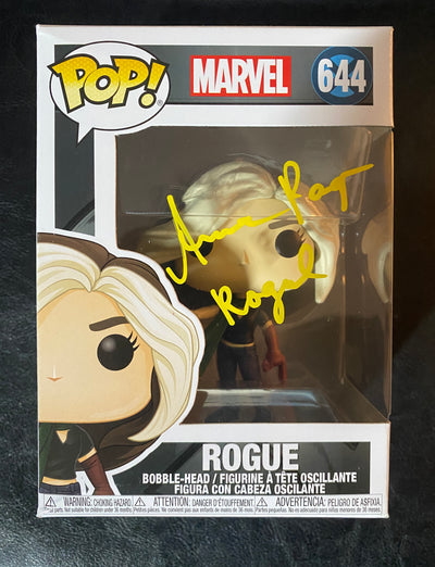 Anna Paquin Signed Rogue Funko Pop W/ Beckett Witnessed COA
