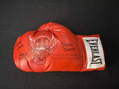Chiodo Brothers signed KKFOS Boxing Glove (left Handed) W/ JSA COA