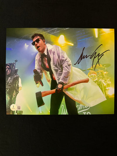 Spencer Charnas signed Ice Nine Kills 8X10 photo W/ Beckett Witnessed COA