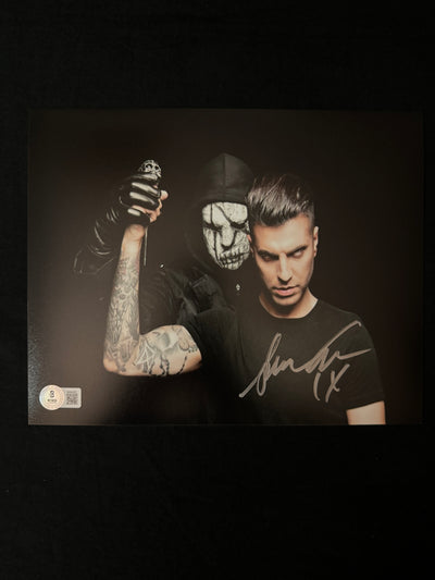 Spencer Charnas signed Ice Nine Kills 8X10 photo W/ Beckett Witnessed COA