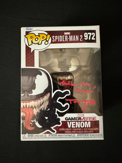 Tony Todd signed and inscribed Venom Funko Pop W/ JSA COA