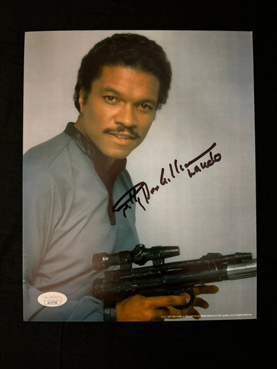 Billy Dee Williams signed Star Wars (Lando inscribed) 8X10 photo W/ JSA COA