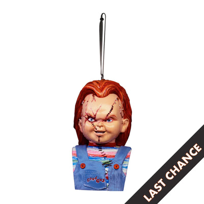 HOLIDAY HORRORS - SEED OF CHUCKY - CHUCKY BUST ORNAMENT
