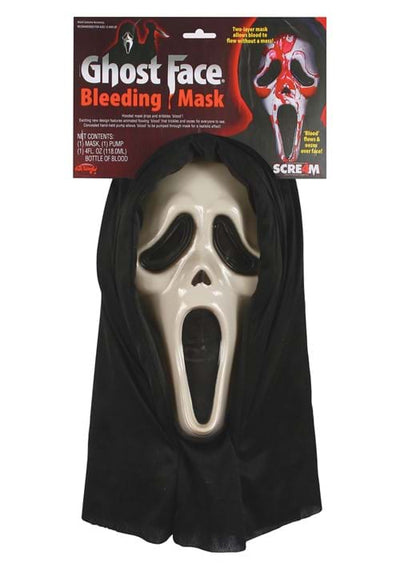Adult Ghost Face Bleeding Mask