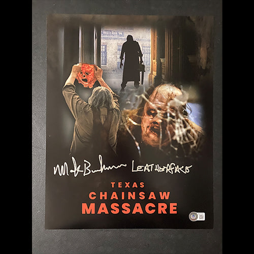 Mark Burnham custom signed 11X14 Photo W/ Beckett Witnessed COA