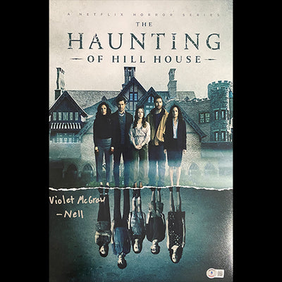 Violet McGraw signed 11x17 The Haunting On Hill House photo (Nell) W/ Beckett Witnessed COA