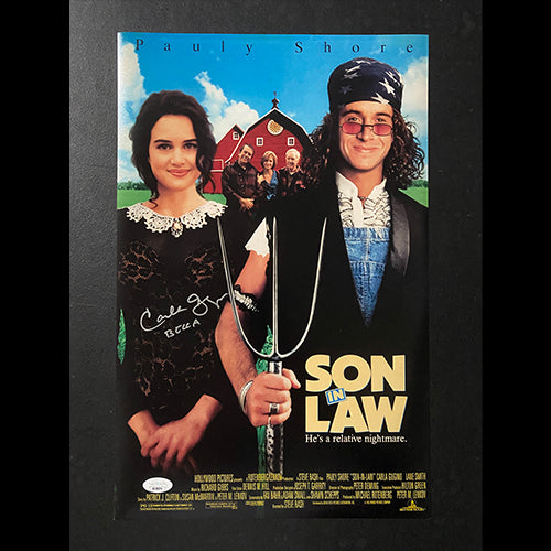 Carla Gugino signed Son In Law 11X17 Photo W/ JSA COA