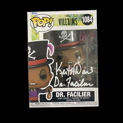 Keith David Signed Dr. Facilier Disney Funko POP W/JSA COA