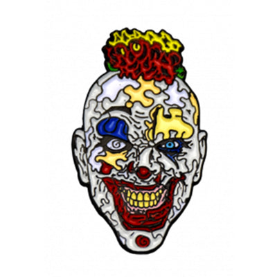 AMERICAN HORROR STORY CULT - PUZZLE FACE THE CLOWN ENAMEL PIN