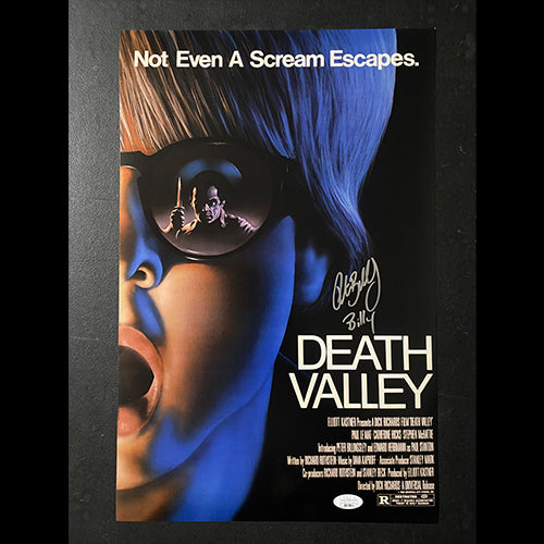 Peter Billingsley signed Death Valley 11X17 Photo W/ JSA COA