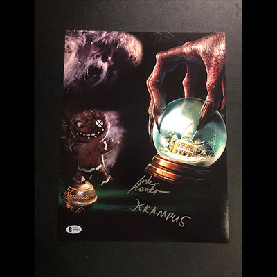 Luke Hawker signed Krampus 11X14 Photo W/ JSA COA